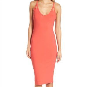 Leith Cutout Strap Body-Con Dress